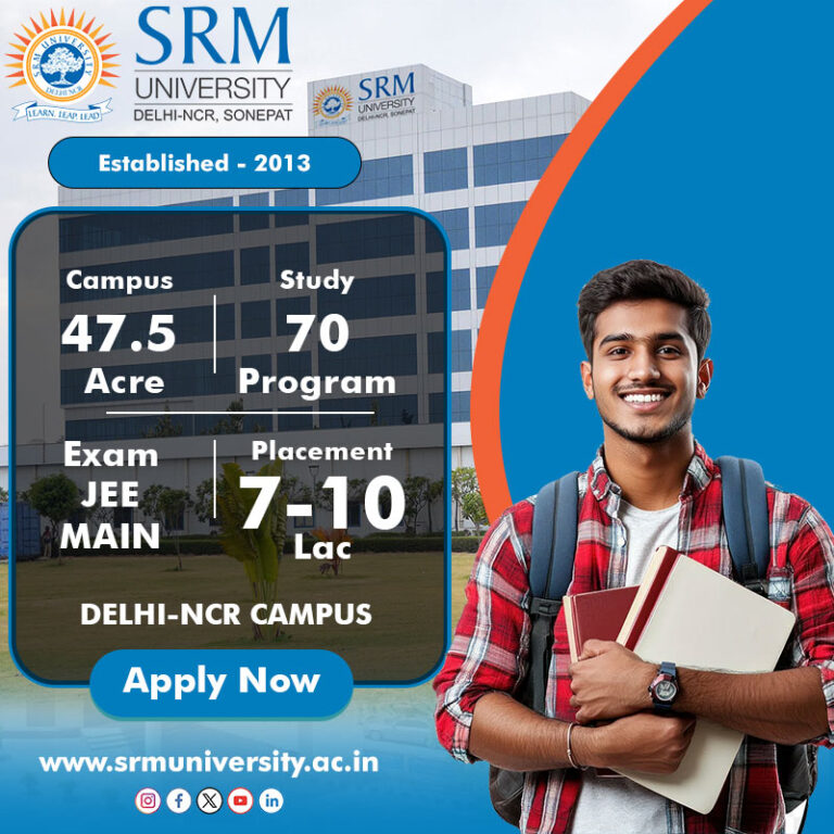 SRM University Delhi-NCR, Sonepat